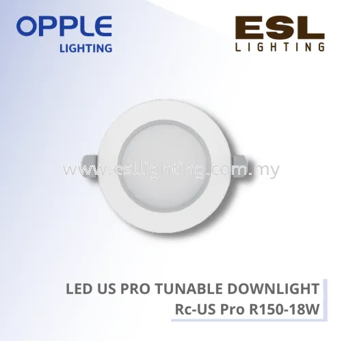 OPPLE DOWNLIGHT - LED US PRO TUNABLE DOWNLIGHT - Rc-US PRO R150-18W-WH/BK/GY