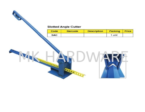 SLOTTED ANGLE CUTTER