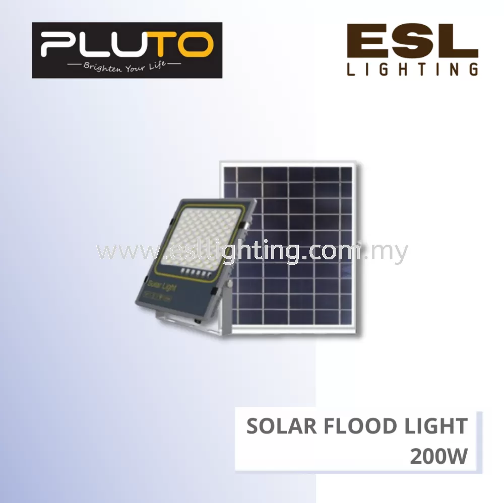 PLUTO Solar Flood Light 200W - PLT-S2000