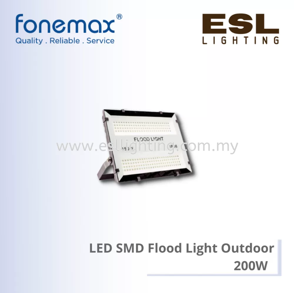 FONEMAX LED SMD Flood Light Outdoor 200W - FFW200 IP66
