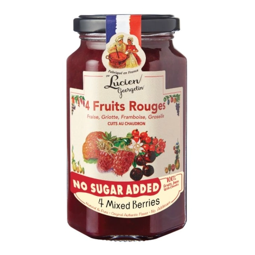 NATURAL 4 MIXED BERRIES JAM - NON SUGAR 3330720213044