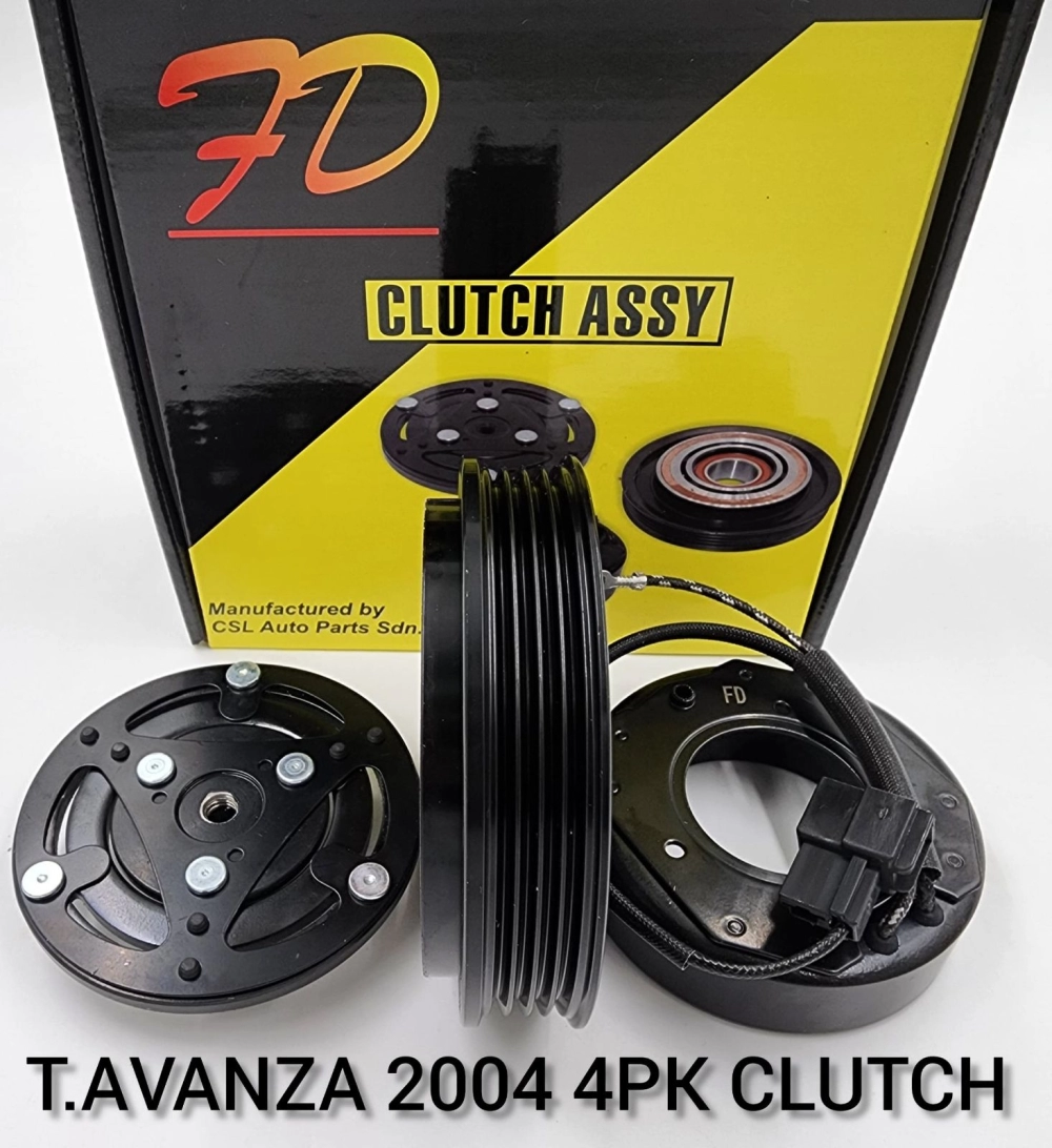 FD 0020 T/Avanza 2004 10S11C 4PK Clutch (NEW)