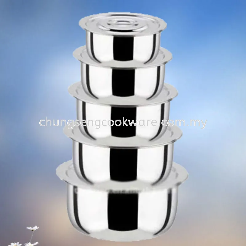 Stainless Steel Indian Pot