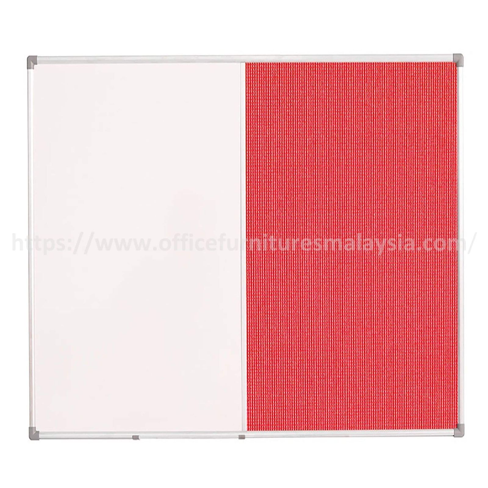 3 ft x 4 ft Aluminium Dual Foam – White Board OFMDUF34
