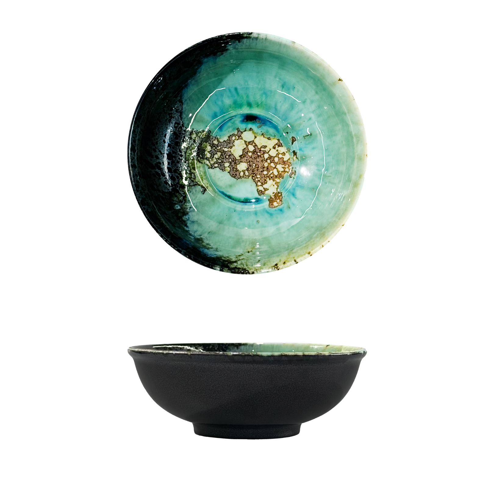 ZYF-WCS-6.5-Korean-Bowl-五彩石-6.5-韩式碗