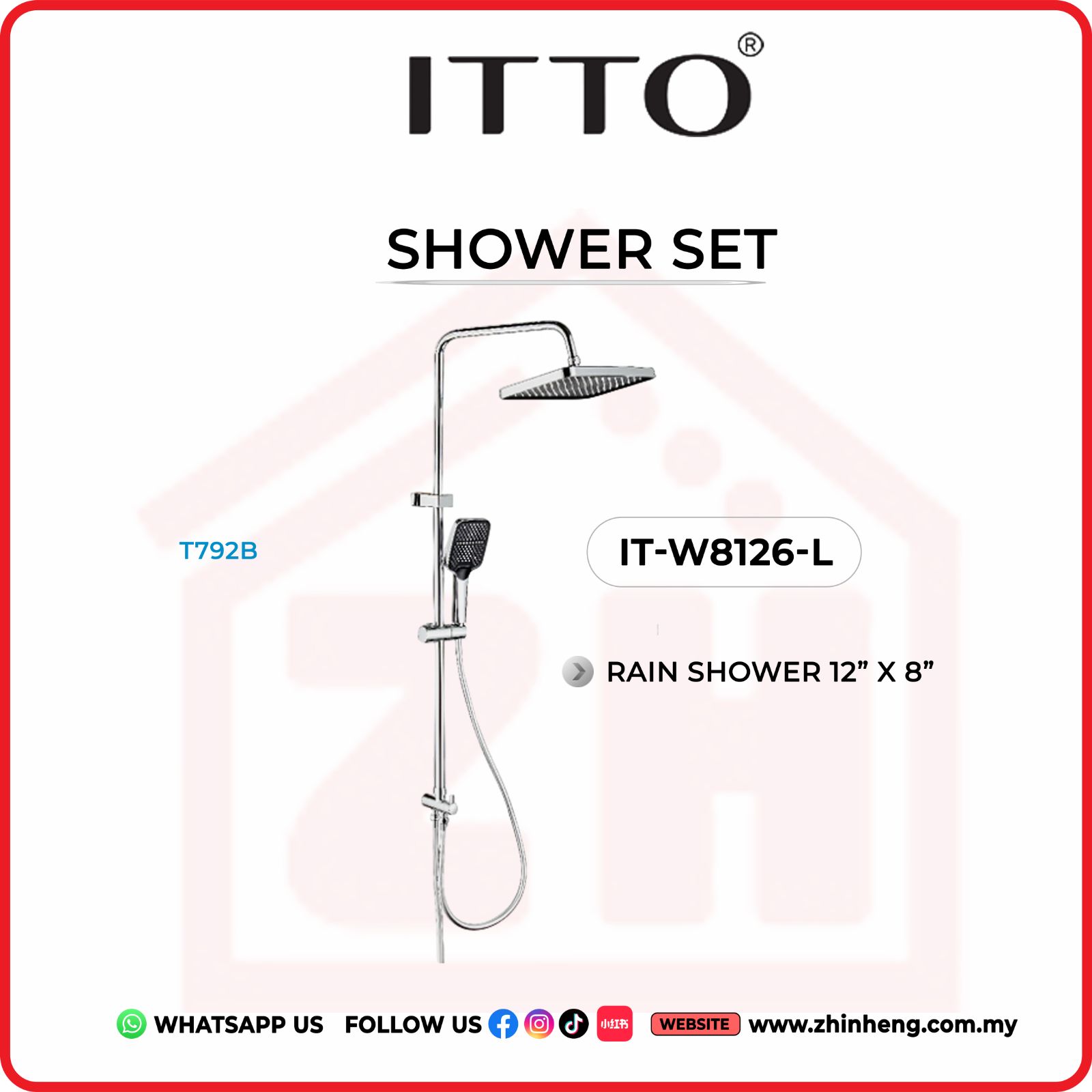 ITTO SHOWER SET  IT-W8126-L