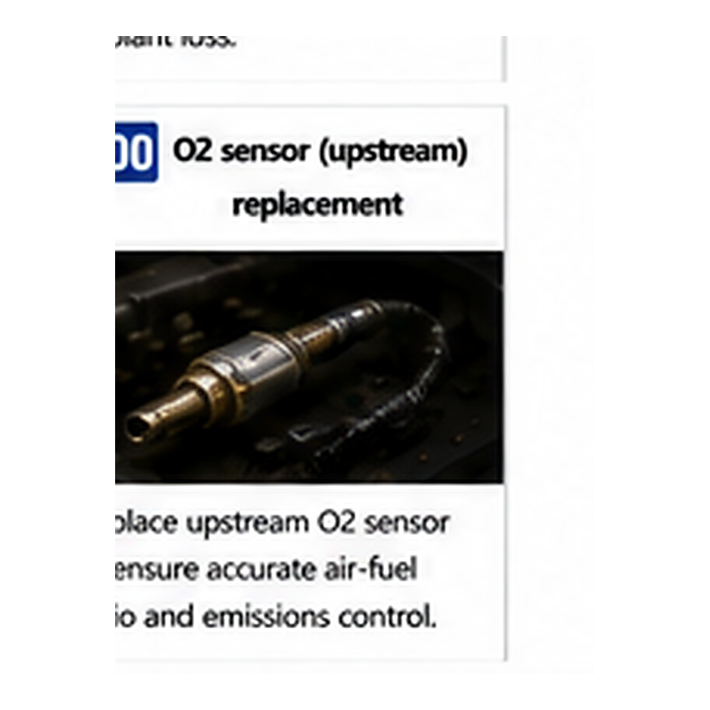 O2 Sensor Upstream Replacement