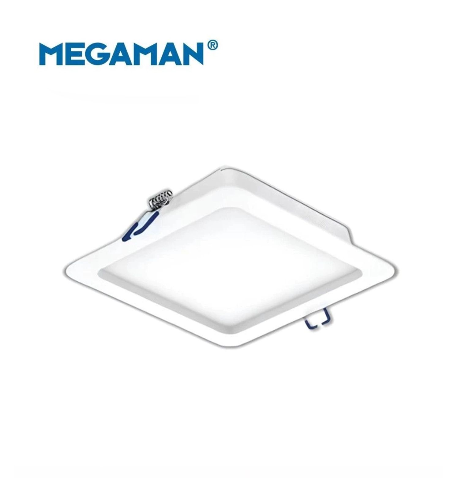 Megaman MQTL1241 5 Inch 5" 12w LED Panel Light Recessed Downlight Square Cool White 4000k (SIRIM)