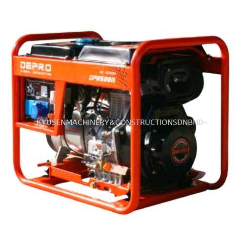 Depro Air Cooled Open Frame Diesel Generator DP3500M 