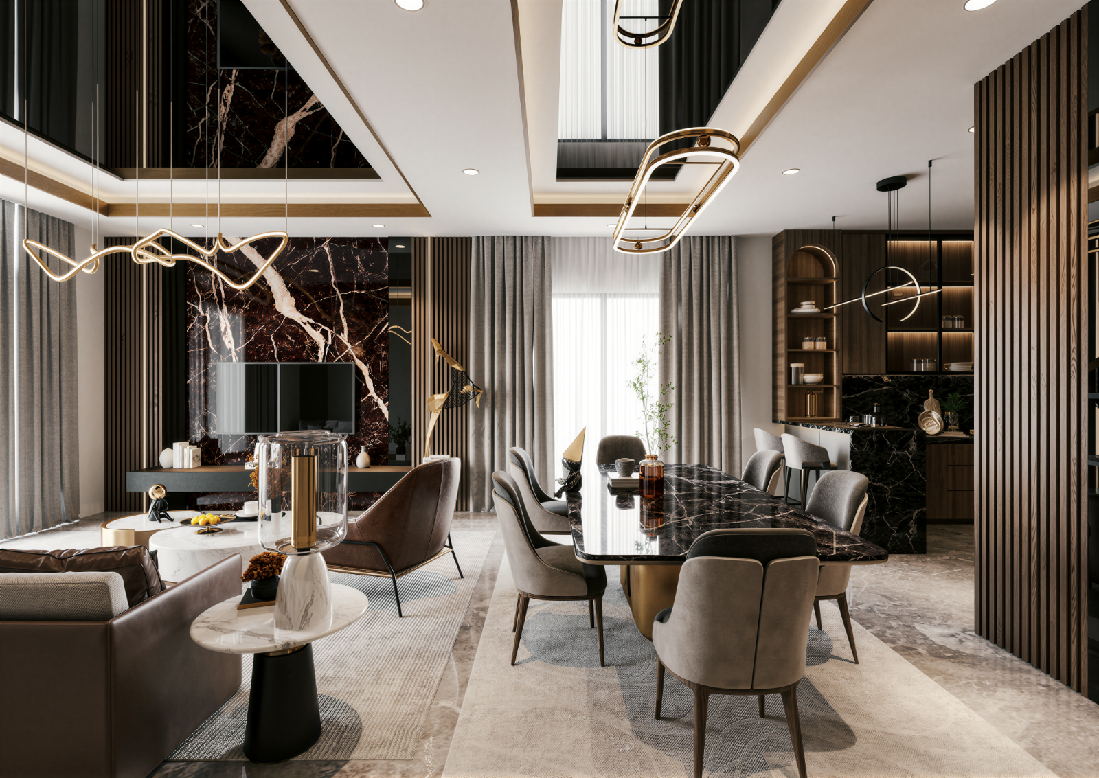 Living - Erica Residence @ Semi Detached | Interior Design in Selangor & KL Now