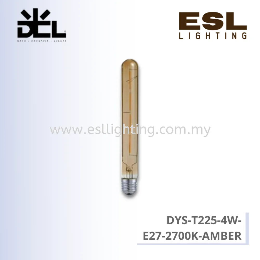 DCL BULB DYS-T225-4W-E27-2700K-AMBER