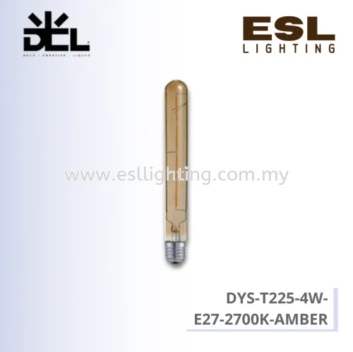 DCL BULB DYS-T225-4W-E27-2700K-AMBER