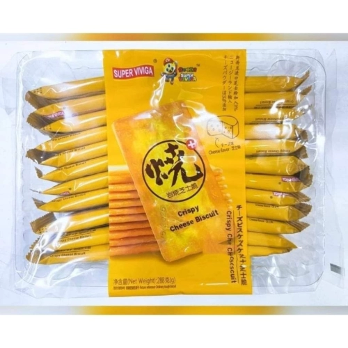 岩烧芝士脆饼干 CRISPY CHEESE BISCUIT 288G[12PACK/CTN] - S&D BILLION (M) SDN BHD