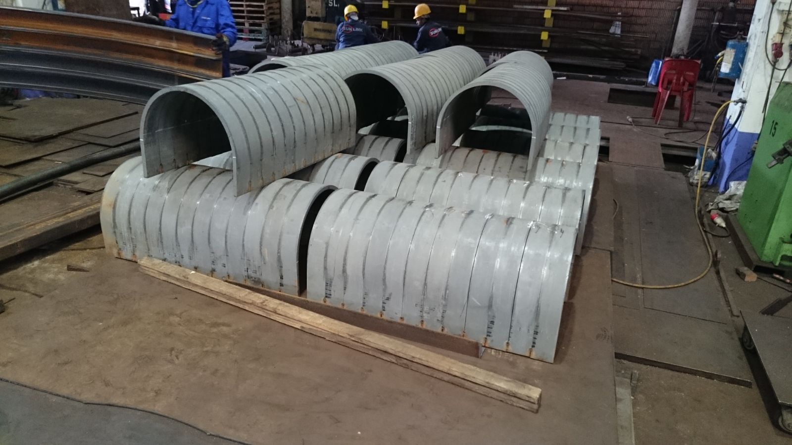 Mild Steel Plate Cut and Roll to U Shape Flat Bars