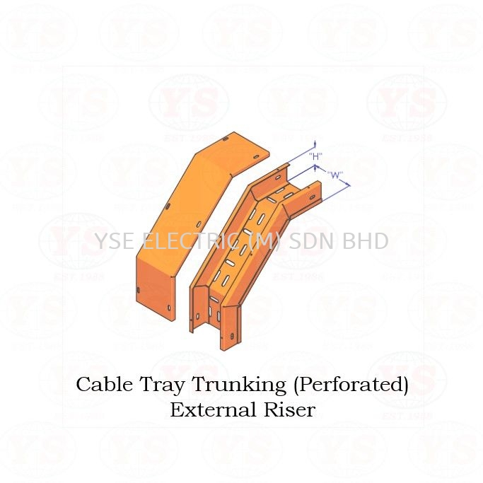 Cable Metal Tray Trunking (Perforated) External Riser Joint Johor Bahru ...
