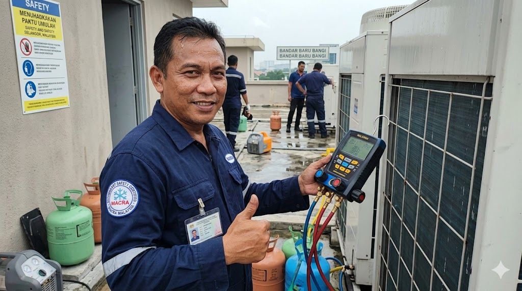 refrigerant safety certified technician Malaysia