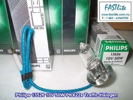 Philips 13526 12V 50W PKX22s Traffic Signal lamp