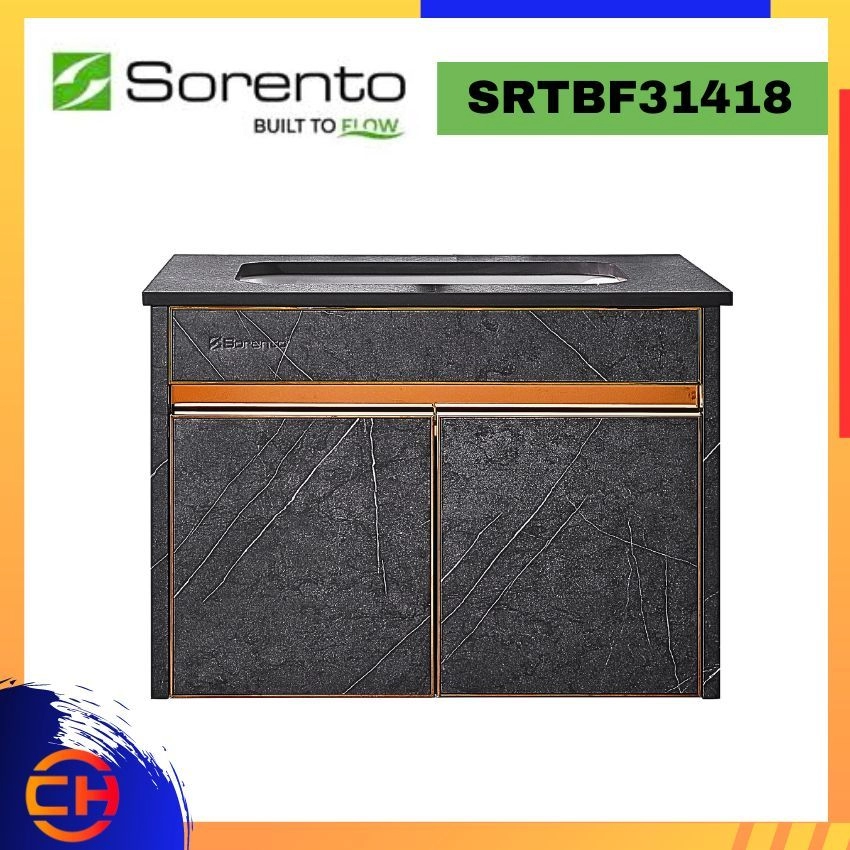 SORENTO BASIN CABINET SRTBF31418 4 IN 1 BATHROOM FURNITURE 