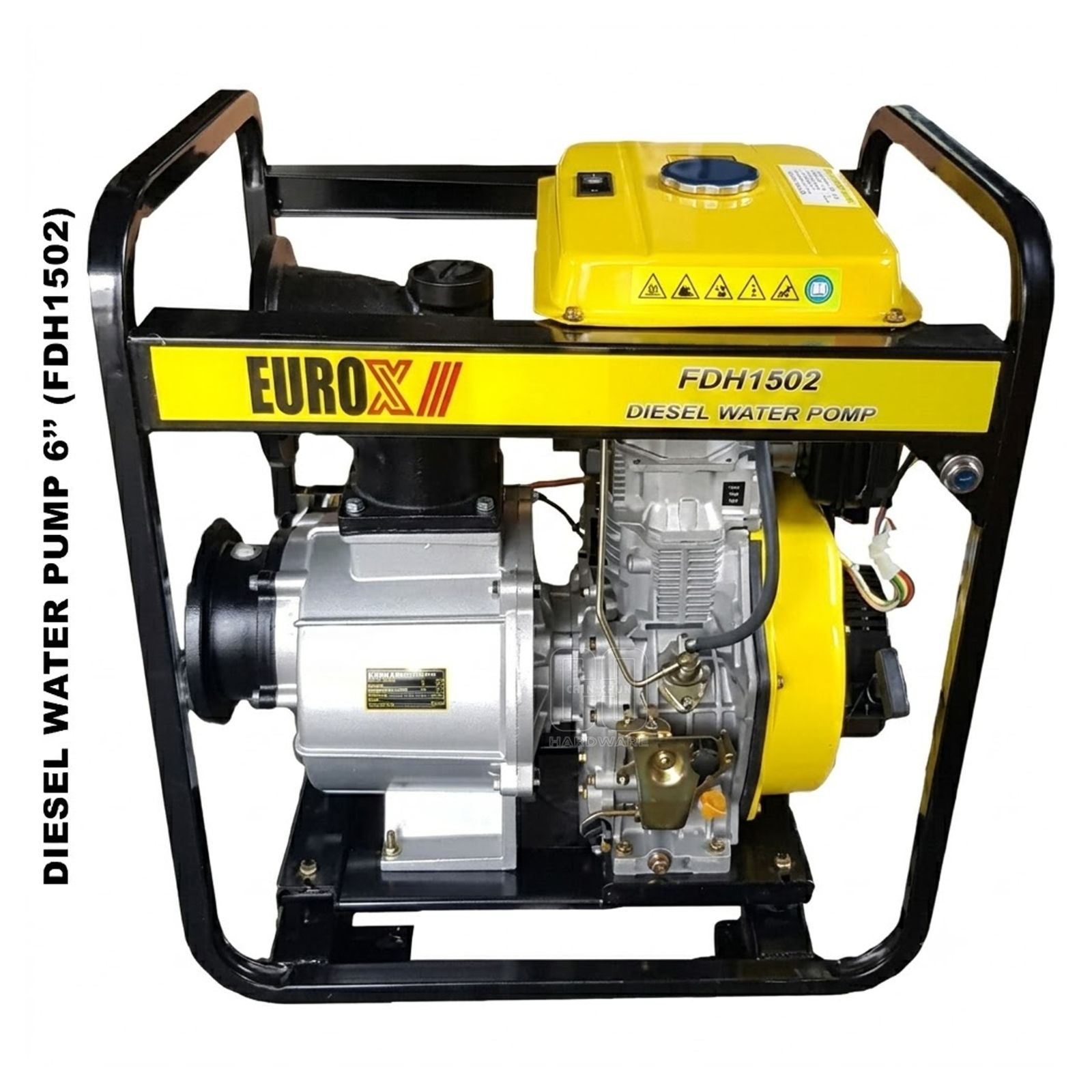 EURO X DIESEL WATER PUMP 6" (FDH1502)
