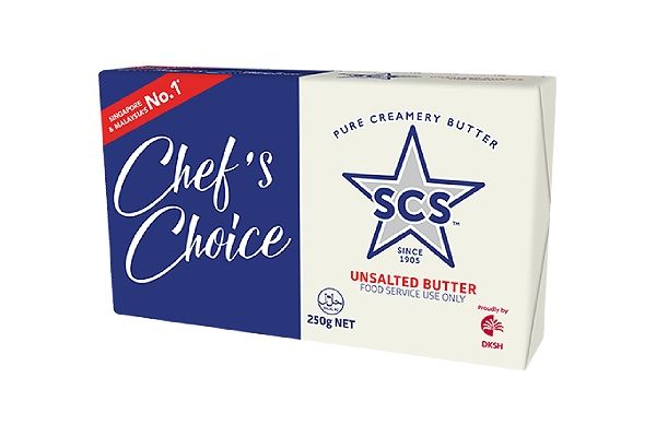 SCS Unsalted Butter (Parchment) 250g