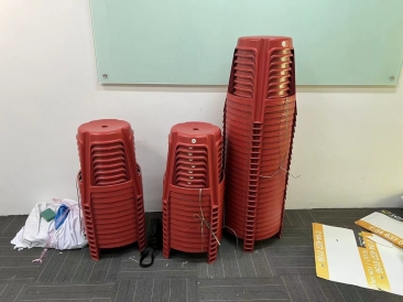 Office Folding Table Foldable | Low Cabinet Sliding Door | Round Plastic Chair | Office Table Penang | Office Furniture Kedah | Office Furniture Penang | Deliver To Maxmory Edtech Sdn Bhd  Jelutong Georgetown Penang