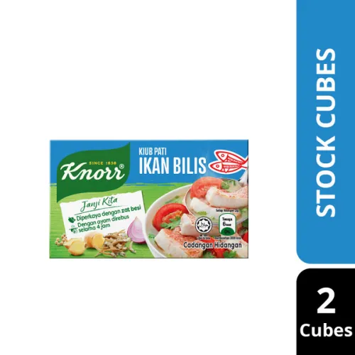 KNORR SEASONING CUBE IKAN BILIS (2 X 30 X 20G)