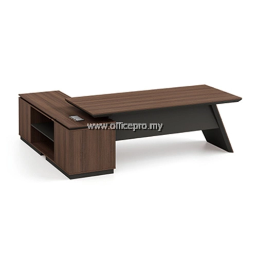 Director Table With Side Cabinet Profuse | Office Table Putra Perdana IPPDT-03 