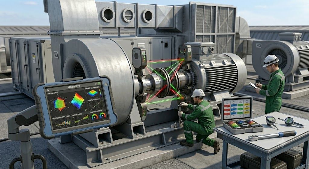 HVAC Motor Shaft Alignment Service