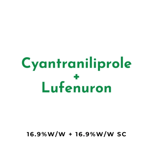 Cyantraniliprole 16.9% + Lufenuron 16.9% SC