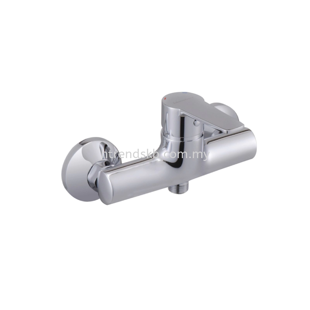 Johnson Suisse Turin Single Lever Wall-Mounted Shower Mixer (WBFA301440CP)