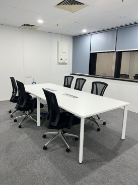 Office Furniture | L Shape 4 Workstation Office Table With High Partition | Modern Workstation Table | Ergonomic Office Chair | Mobile Pedestal Drawer Table | Office Cabinet | Office Table Penang | Office Chair Penang | Pembekal Perabot Pejabat | Penang | KL | Rawang | Puchong | Cheras | Damansara