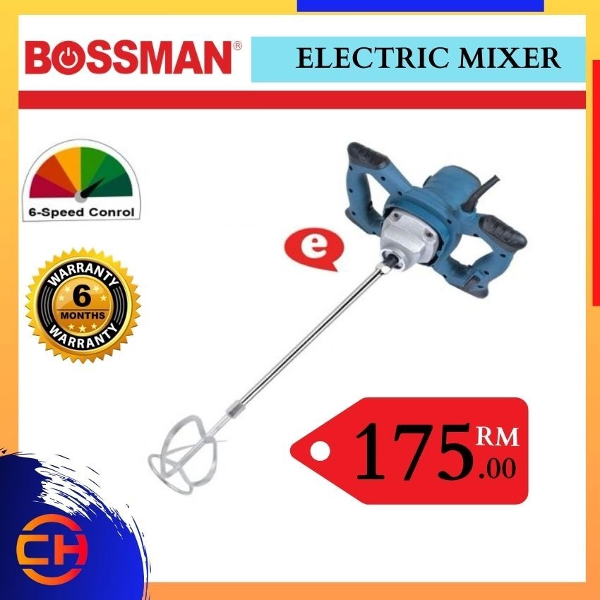 BOSSMAN BHM199 ELECTRIC MIXER POWER TOOLS