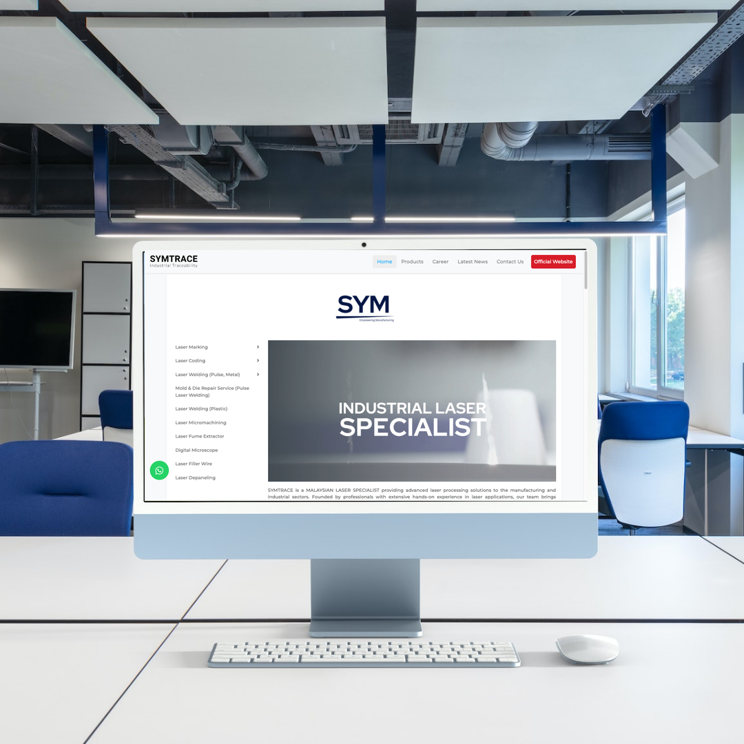 Industrial laser technology specialist Web Design | SEO | Digital Marketing | Kuala Lumpur