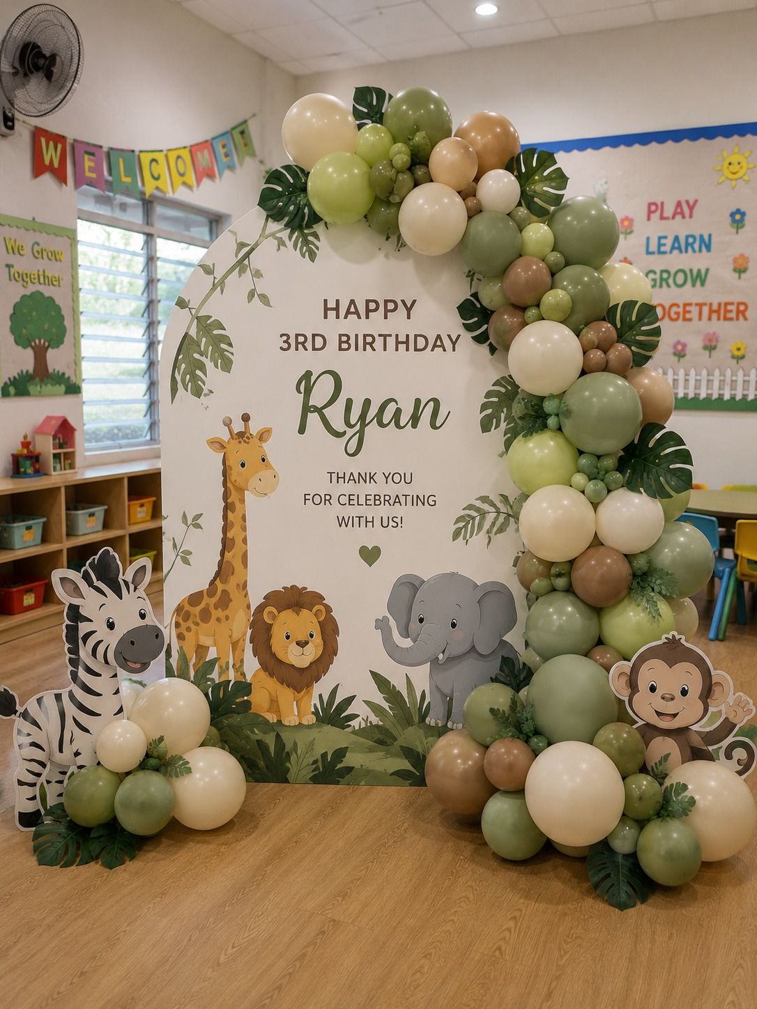Safari Theme Backdrop Package