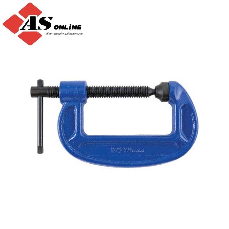 KENNEDY 8in./200mm Heavy Duty G-Clamp, Steel Jaw, T-Bar Handle / Model: KEN5392080K