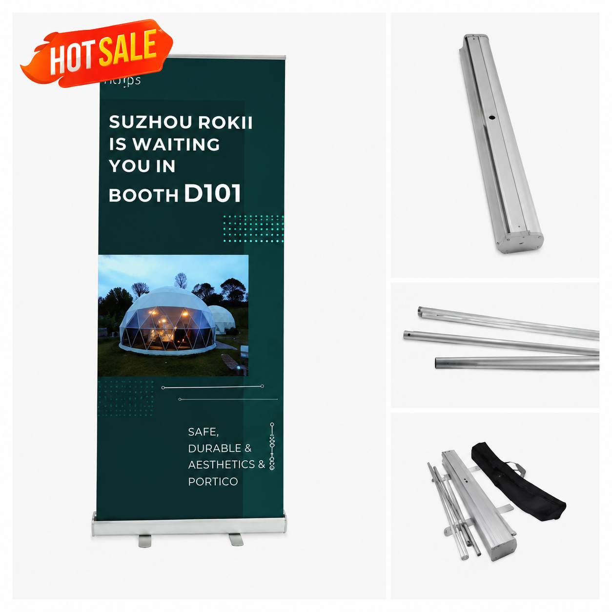 IRON SILVER ROLL UP