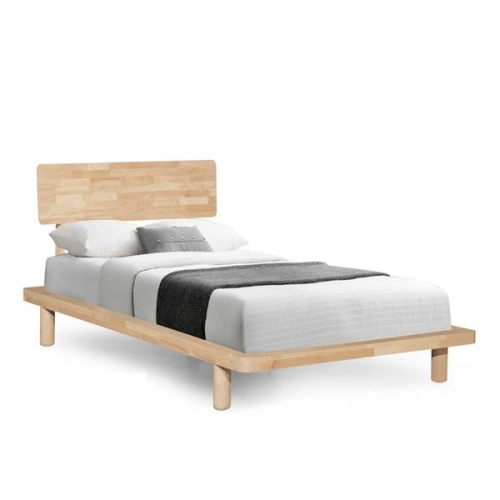 MUJI 3' Single Wooden Bed Natural