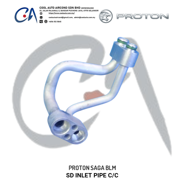 PROTON SAGA BLM SD INLET PIPE C/C