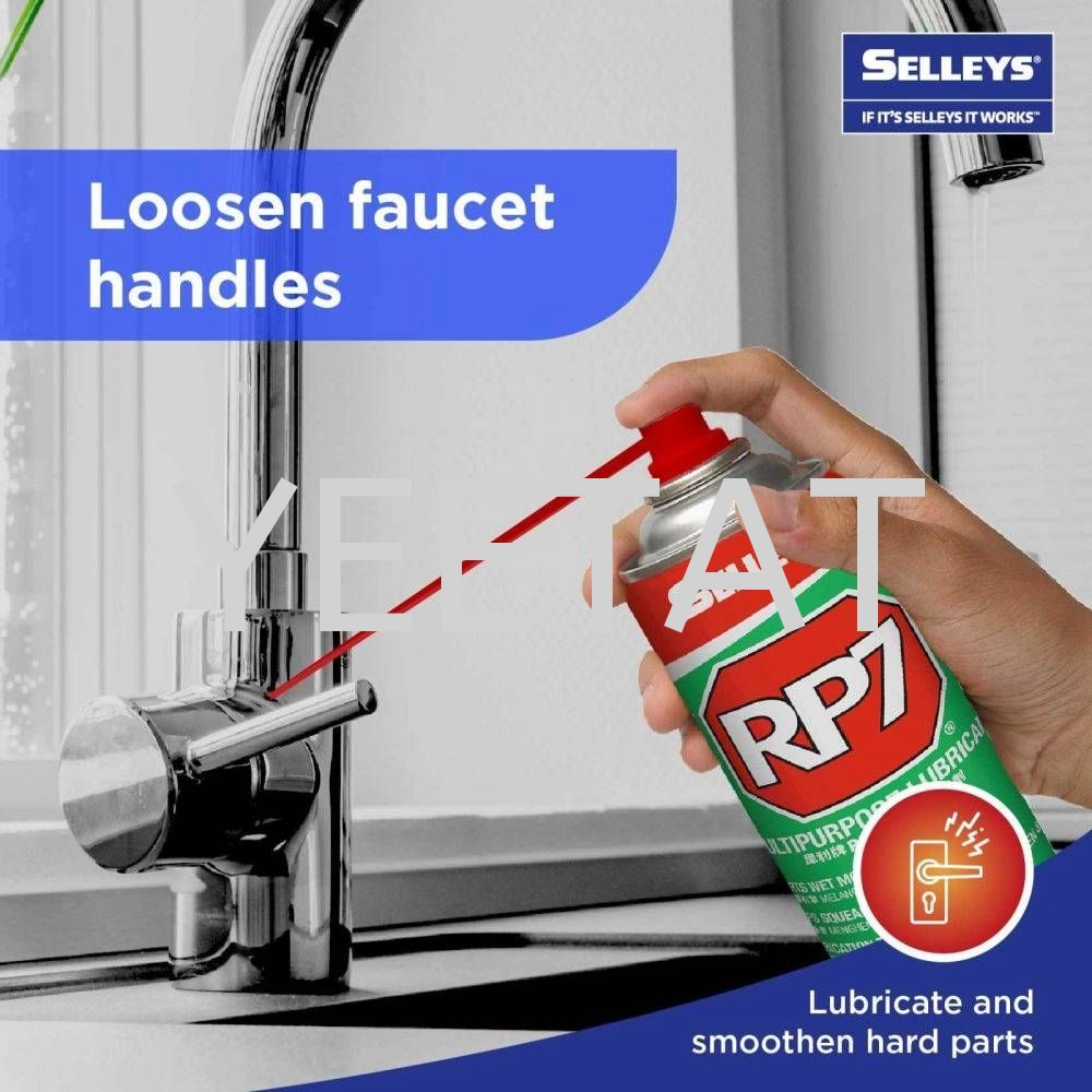 [ SELLEYS ] RP7 Multi Purpose Lubricant Spray Stops Squeaks Loosen WD Hinge Rust Prevention 40 (150g & 300g)