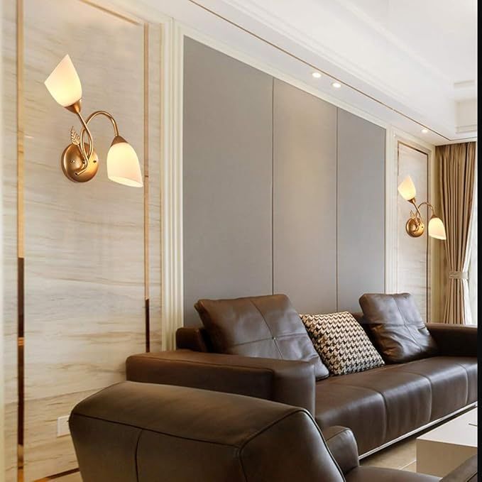 MODERN LUXURY INDOOR GLASS WALL LAMP - 15189/2