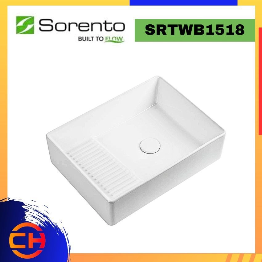 SORENTO COUNTERTOP & WALL HUNG BASINS SRTWB1518 ( L500xW375xH140mm )