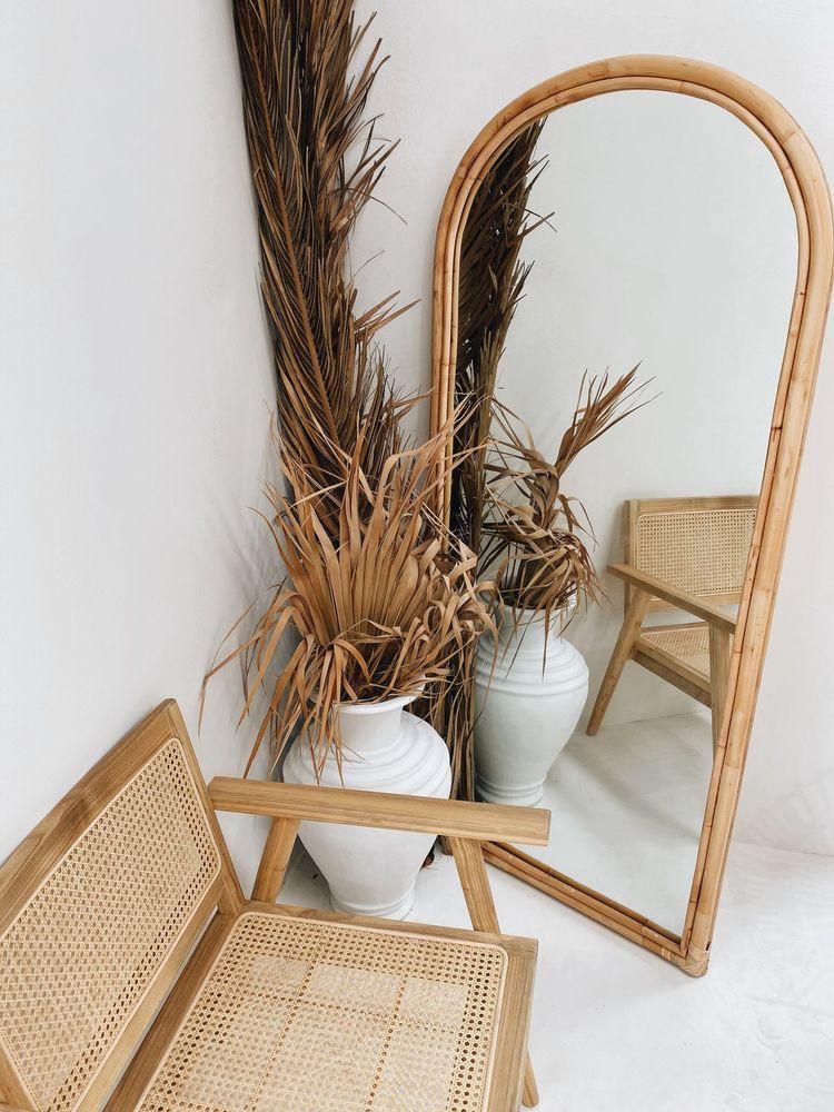 MIR 031 -  RATTAN MIRROR