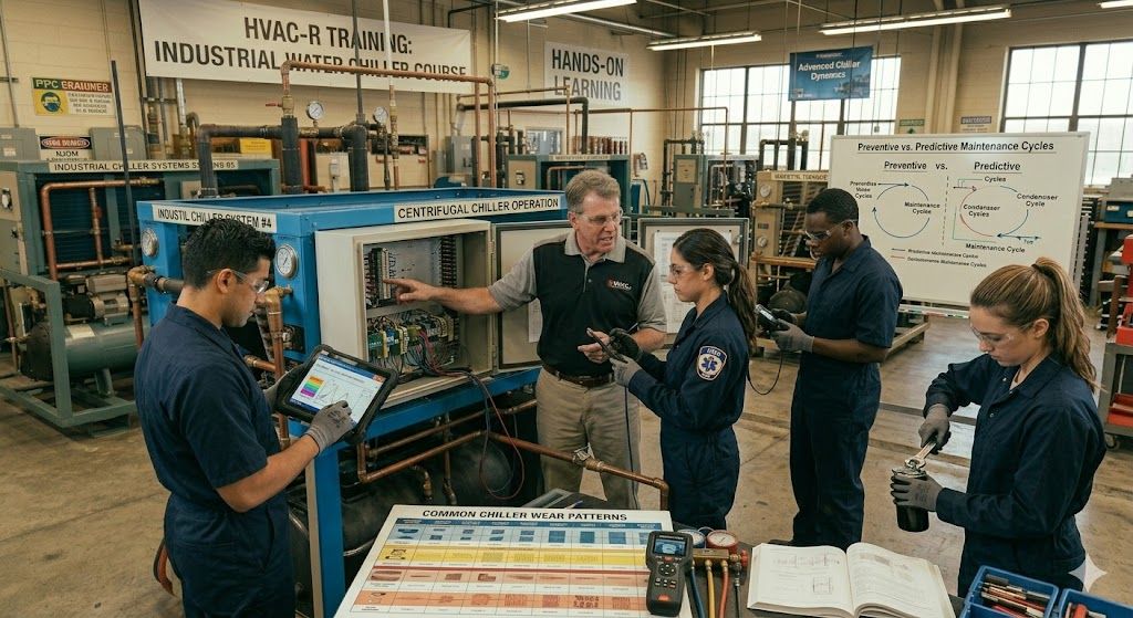 Industrial water chiller maintenance course