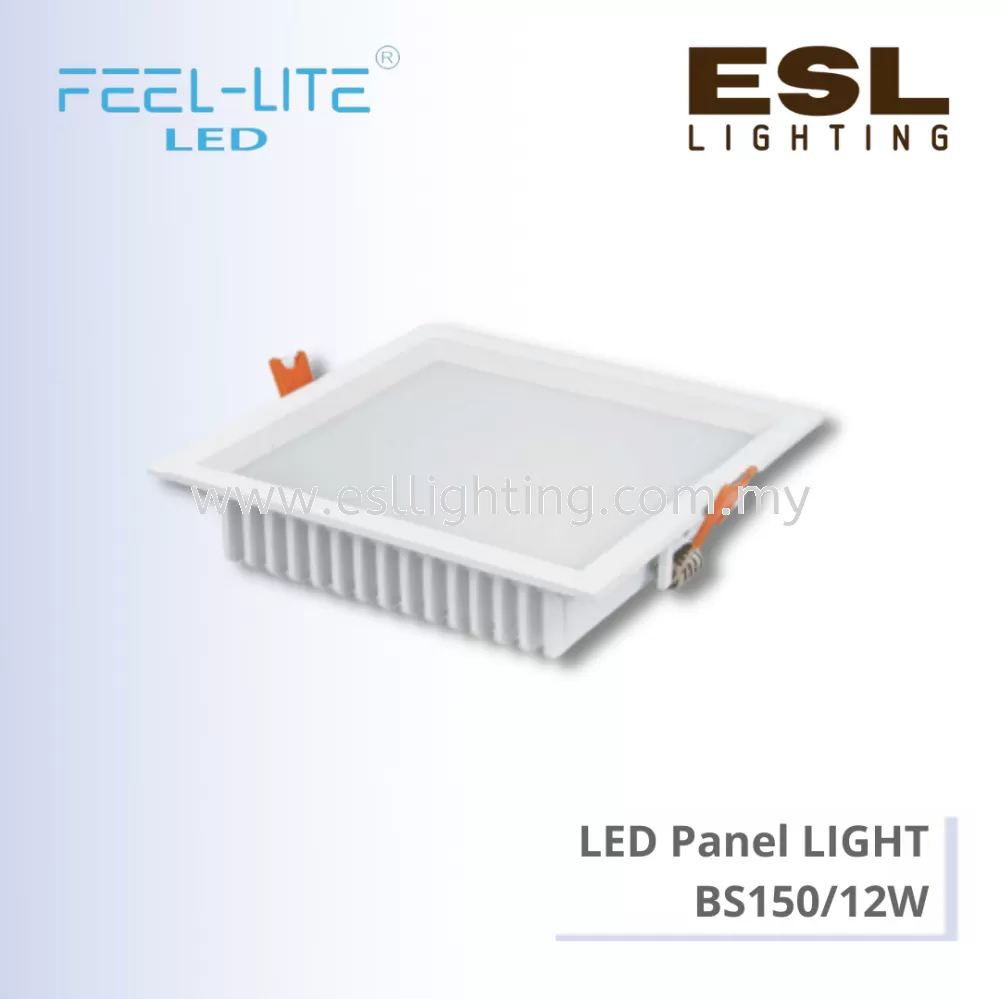 FEEL LITE LED RECESSED DOWNLIGHT SQUARE 12W - BS150/12W