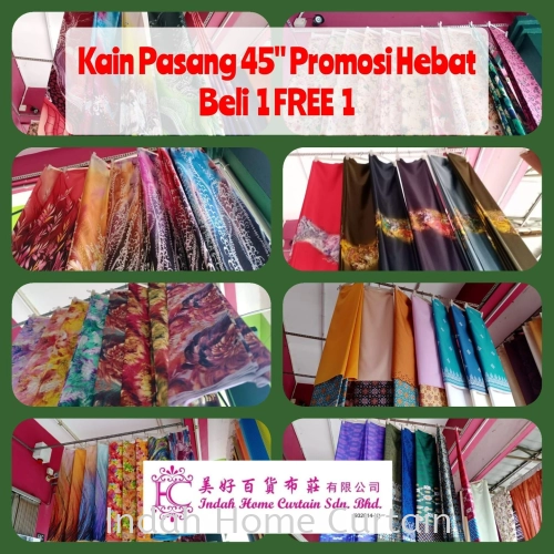 Kain Pasang Beli 1 FREE 1 PROMOSI TERHEBAT