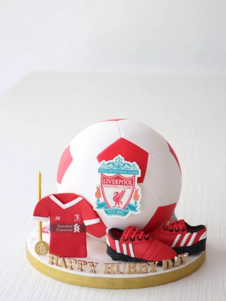 Liverpool Football Cake