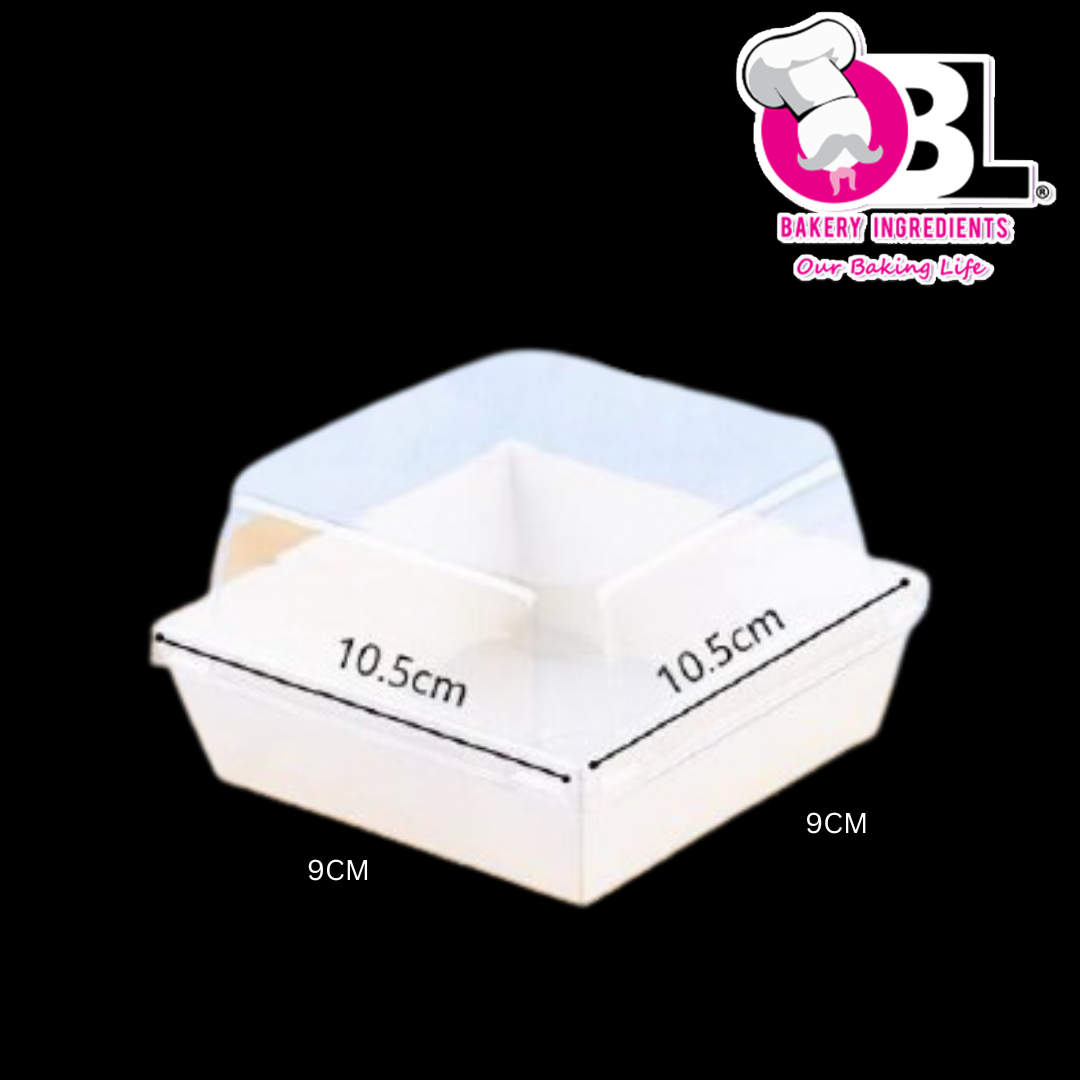 113253 PC-03-B WHITE BOXES WITH LID 50PCS