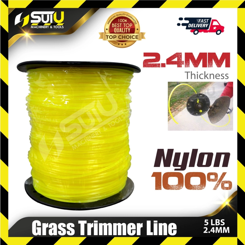 5LBS x 2.4MM Grass Trimmer Line / Nylon String