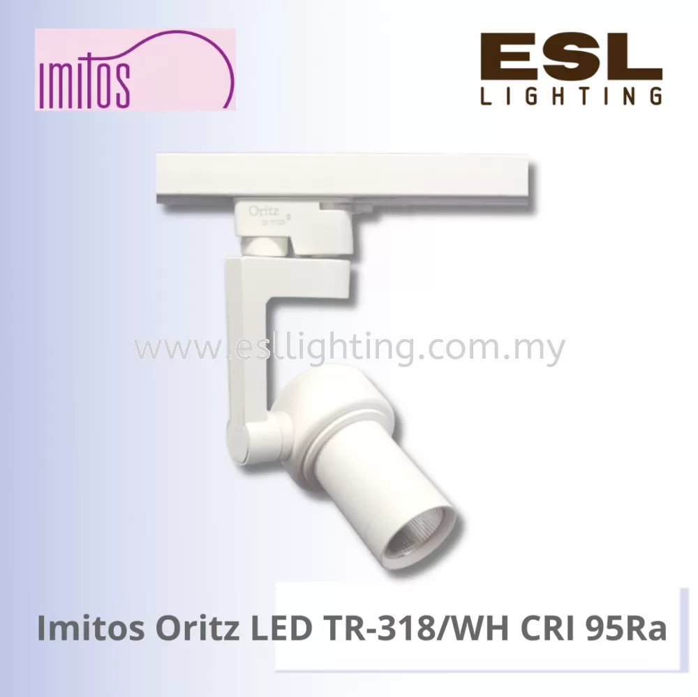 IMITOS Oritz LED TRACK LIGHT 15W - TR-318/BK CRI 95Ra