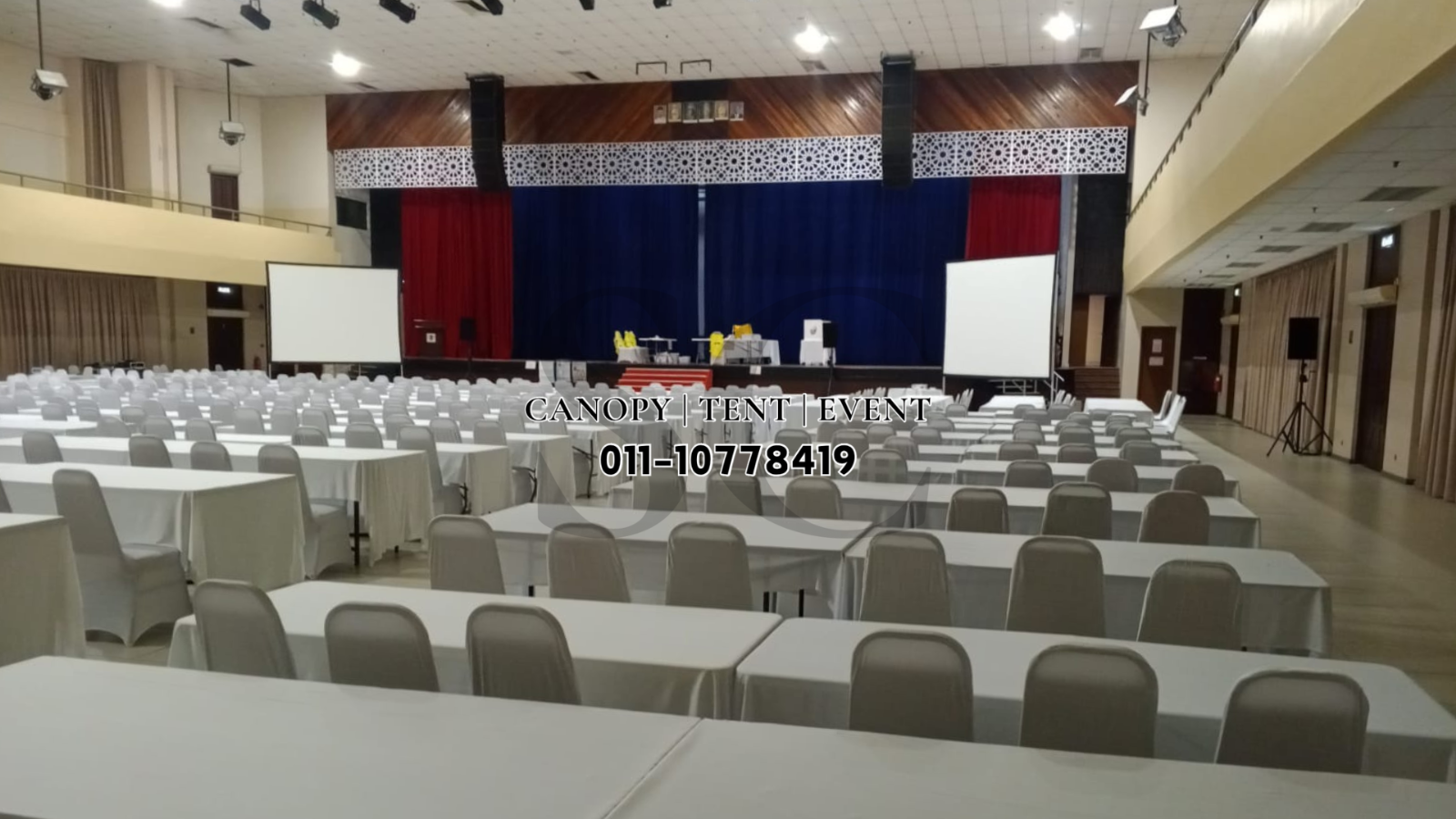 Long Tables & Banquet Chairs 